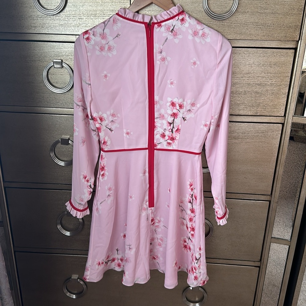 🛍️SALE🛍️ Ted Baker London Heydii Cherry Blossom Mini Dress (NWOT) - Picture 4 of 8